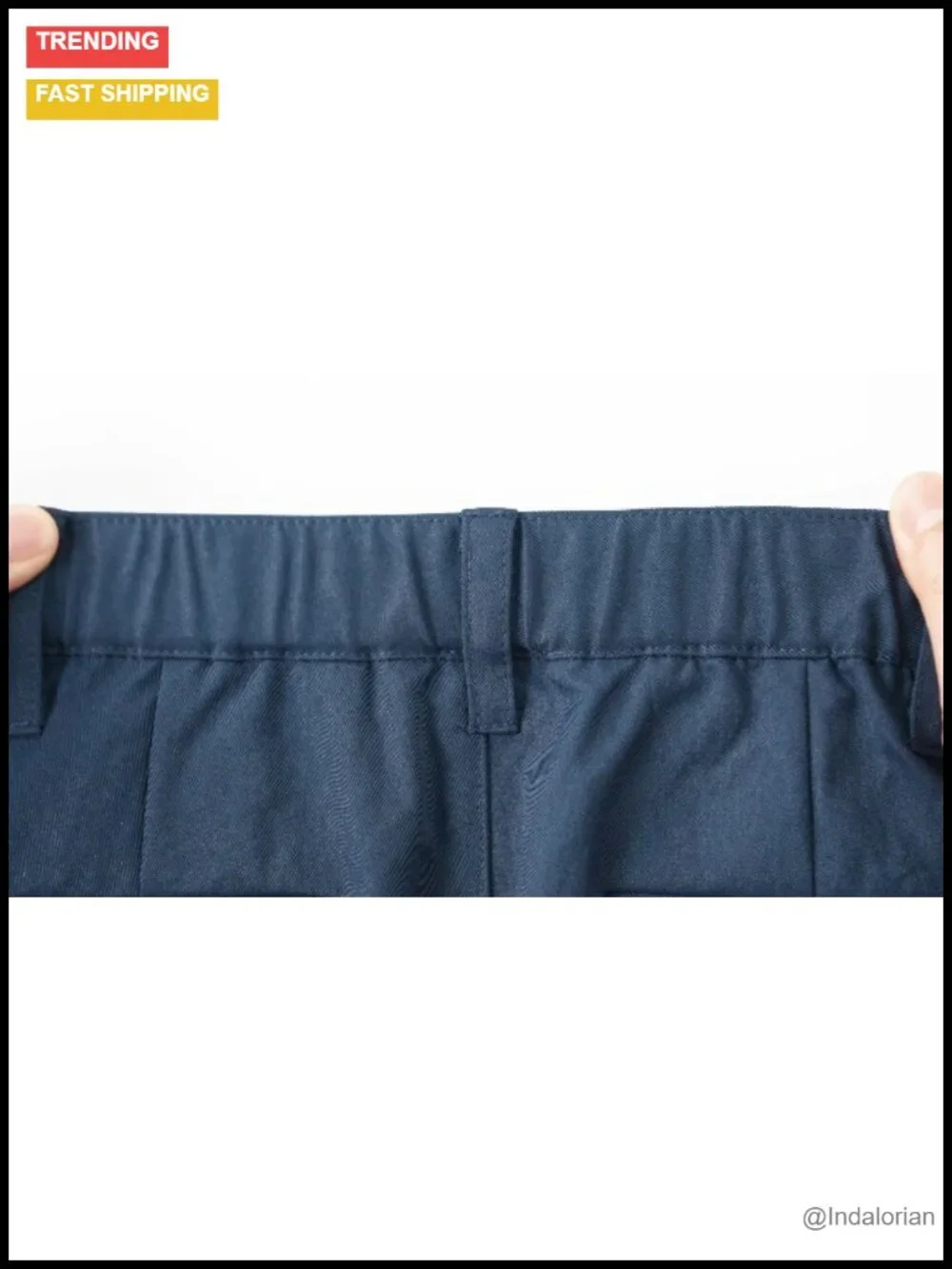 3-Pack Boys School Uniform Pants Quick Dry Adjustable Waist
